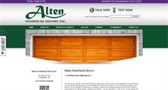 Desktop Screenshot of altendoors.com